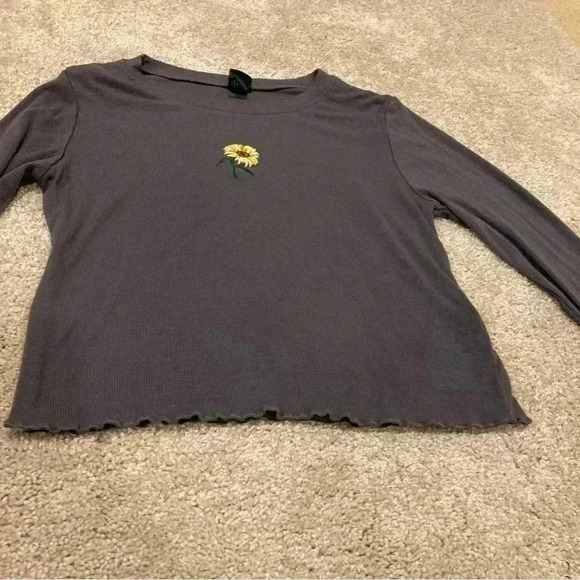 Wild Fable Girl’s Longsleeve blouse top Size M - Picture 7 of 8